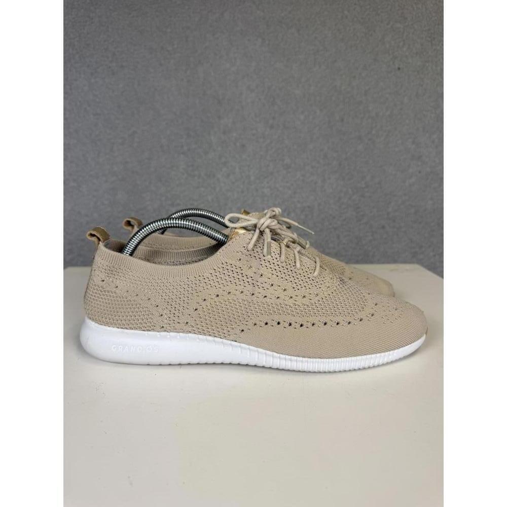 Cole Haan 2 ZEROGRAND Stitchlite Oxford Rye Knit/Optic White W11154 US Women 11B